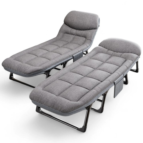 Single foldable folding bed - single,