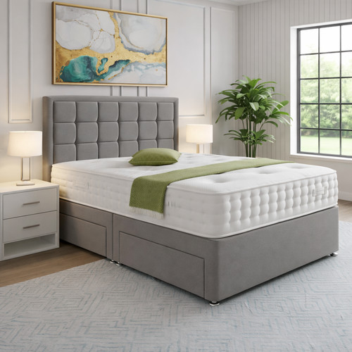Luxury divan bed set - bed,