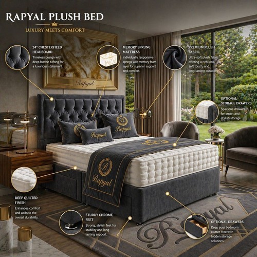 Luxury divan bed - bed, with