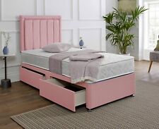 *NEW* Pink Single Divan Bed